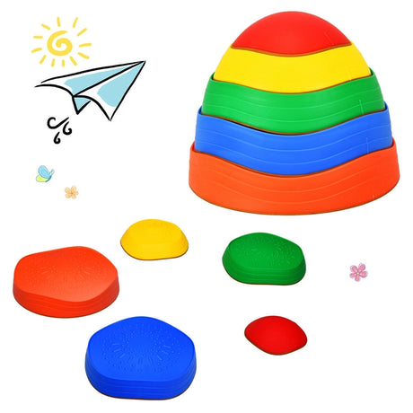 5 Pieces Kids Balance Stepping Stones