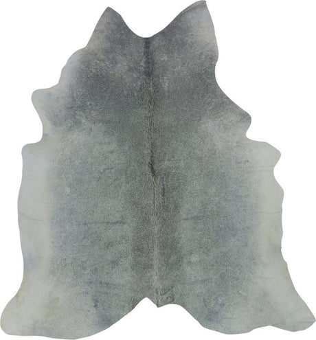 COWHIDE SMALL GREY 2-2.4M (174cm × 164cm)