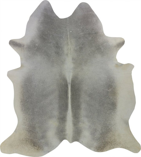 COWHIDE LARGE  GREY 3.5-3.9M (218cm × 203cm)