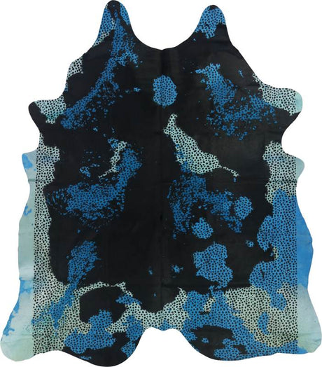 COWHIDE ASSORTED PRINTED & DYED 3-5M (228cm × 206cm)