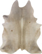 COWHIDE MEDIUM BEIGE GREY 2.5-3.4M - 227cm  181cm