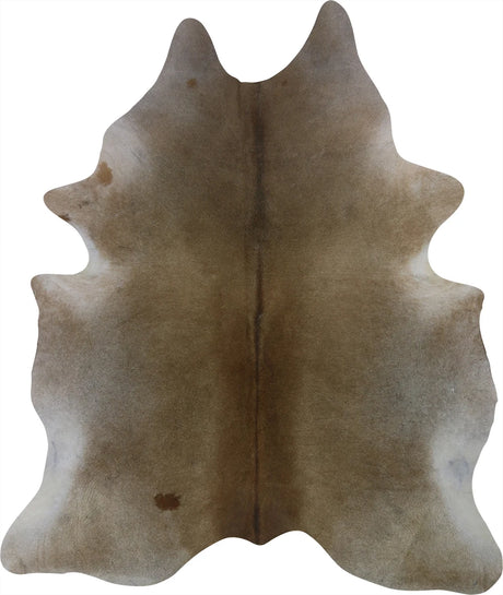 COWHIDE LARGE BEIGE GREY 3.5-3.9M - 240cm  205cm