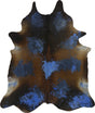 COWHIDE ASSORTED ACID WASH 3-5M - 243cm  208cm