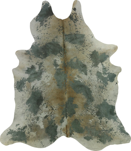 COWHIDE ASSORTED ACID WASH 3-5M - 258cm  221cm