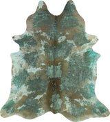 COWHIDE ASSORTED ACID WASH 3-5M - 249cm  222cm