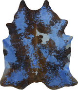 COWHIDE ASSORTED ACID WASH 3-5M - 227cm  193cm