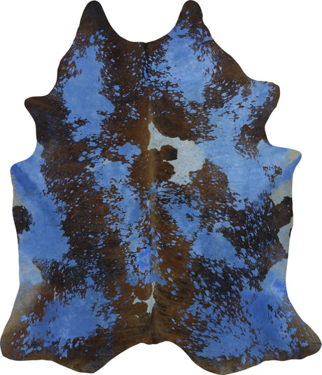 COWHIDE ASSORTED ACID WASH 3-5M - 227cm  193cm
