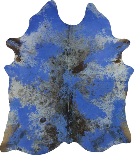 COWHIDE ASSORTED ACID WASH 3-5M - 236cm  205cm