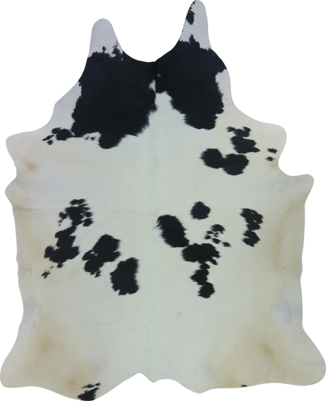 COWHIDE MEDIUM BLACK & WHITE 2.5-3.4M - 228cm  193cm