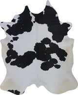 COWHIDE LARGE BLACK & WHITE 3.5-3.9M - 239cm  186cm