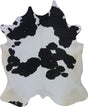 COWHIDE LARGE BLACK & WHITE 3.5-3.9M - 239cm  186cm