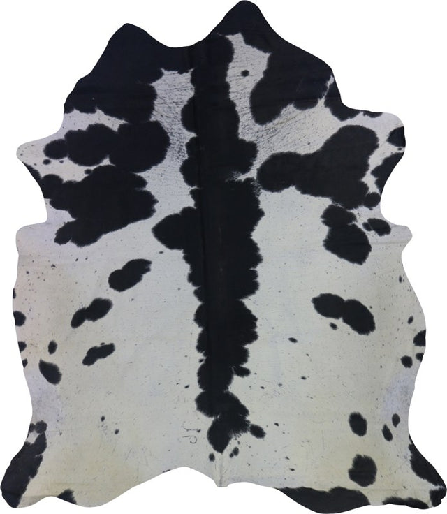 COWHIDE LARGE BLACK & WHITE 3.5-3.9M (234cm × 204cm)