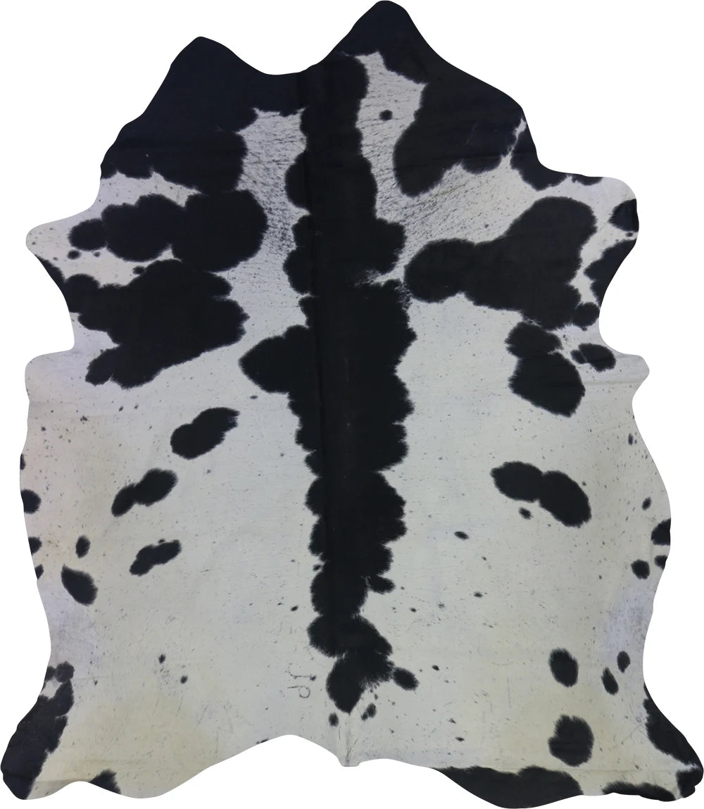 COWHIDE LARGE BLACK & WHITE 3.5-3.9M - 234cm  204cm