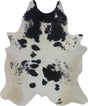 COWHIDE LARGE BLACK & WHITE 3.5-3.9M - 240cm  200cm