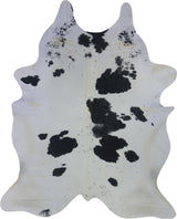 COWHIDE LARGE BLACK & WHITE 3.5-3.9M - 237cm  195cm