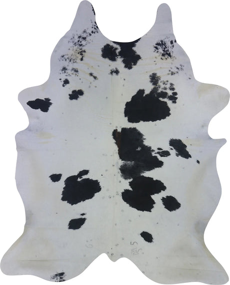 COWHIDE LARGE BLACK & WHITE 3.5-3.9M - 237cm  195cm