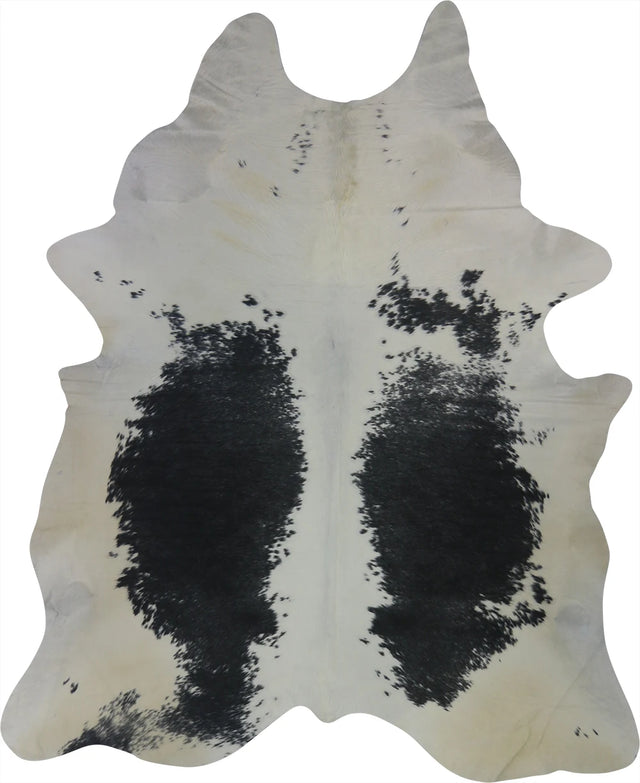 COWHIDE LARGE BLACK & WHITE 3.5-3.9M - 253cm  204cm