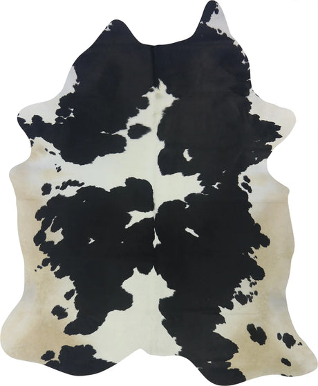 COWHIDE LARGE BLACK & WHITE 3.5-3.9M - 238cm  196cm