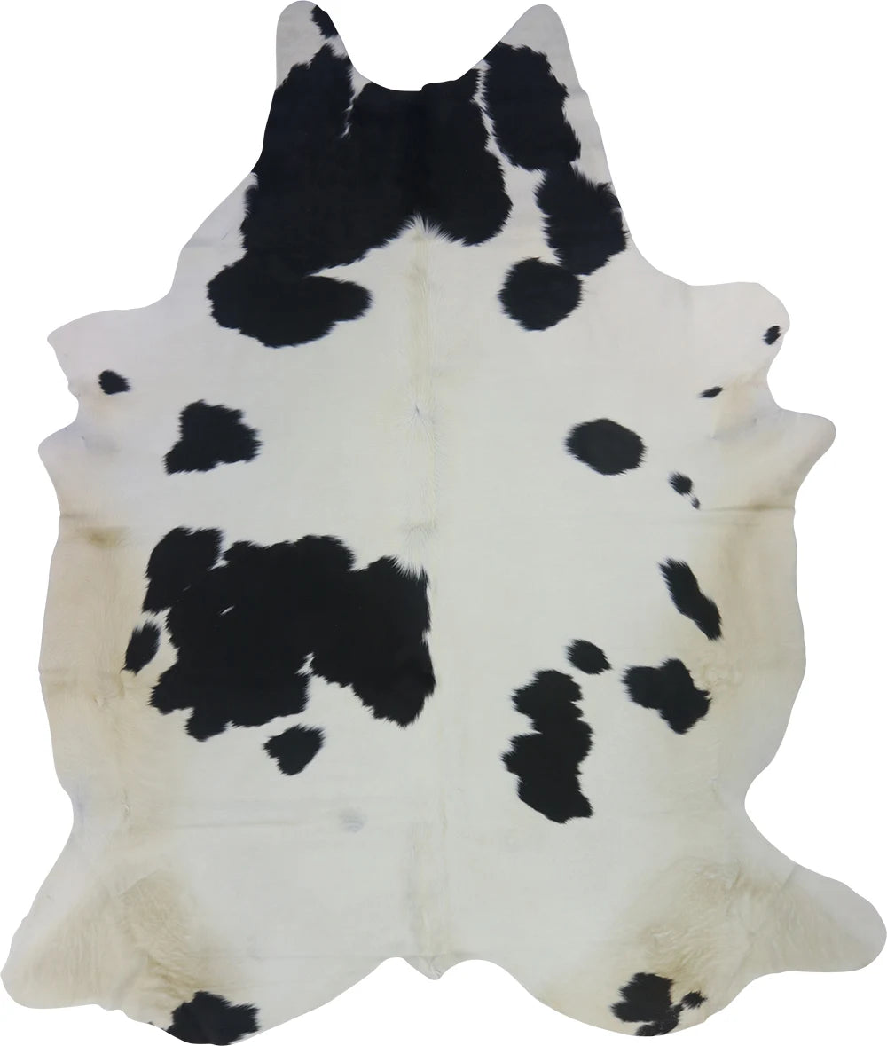 COWHIDE XL BLACK & WHITE 4-4.4M - 257cm  220cm