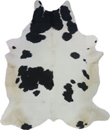 COWHIDE XL BLACK & WHITE 4-4.4M - 257cm  220cm