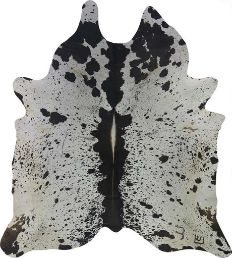 COWHIDE XL BLACK & WHITE 4-4.4M (241cm × 229cm)