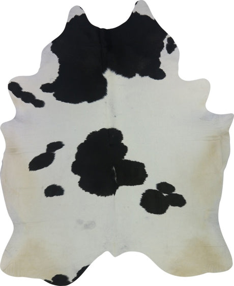 COWHIDE XL BLACK & WHITE 4-4.4M (251cm × 211cm)