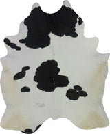 COWHIDE XL BLACK & WHITE 4-4.4M - 251cm  211cm