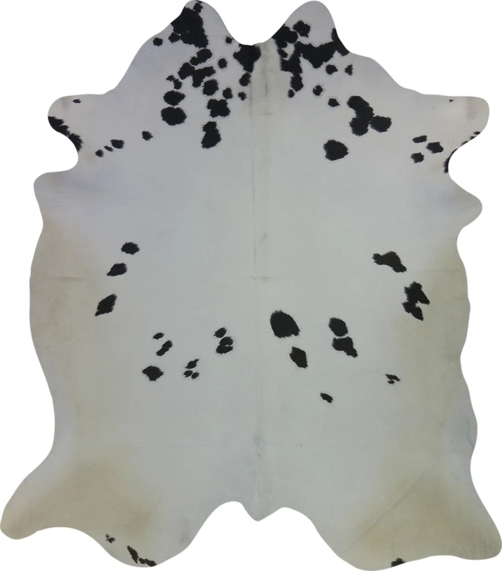 COWHIDE XL BLACK & WHITE 4-4.4M - 249cm  222cm
