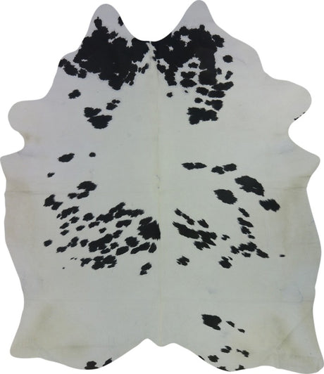 COWHIDE XL BLACK & WHITE 4-4.4M (233cm × 200cm)