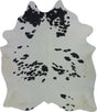 COWHIDE XL BLACK & WHITE 4-4.4M (233cm × 200cm)