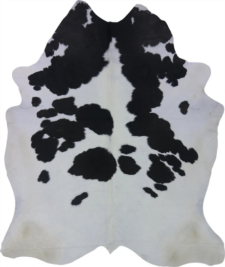 COWHIDE XXL BLACK & WHITE 4.5-4.9M - 252cm  214cm