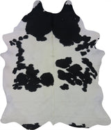 COWHIDE XXL BLACK & WHITE 4.5-4.9M - 262cm  227cm