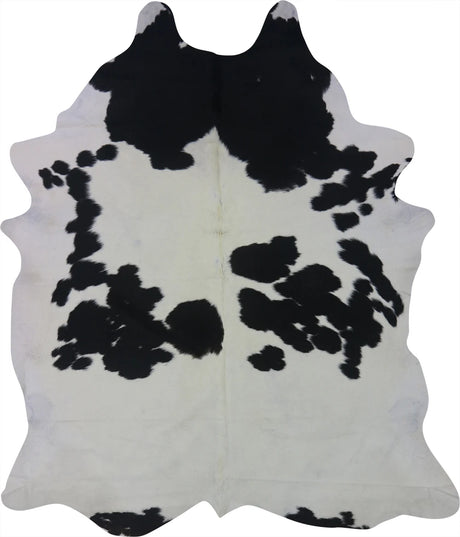 COWHIDE XXL BLACK & WHITE 4.5-4.9M - 262cm  227cm