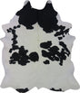 COWHIDE XXL BLACK & WHITE 4.5-4.9M - 262cm  227cm