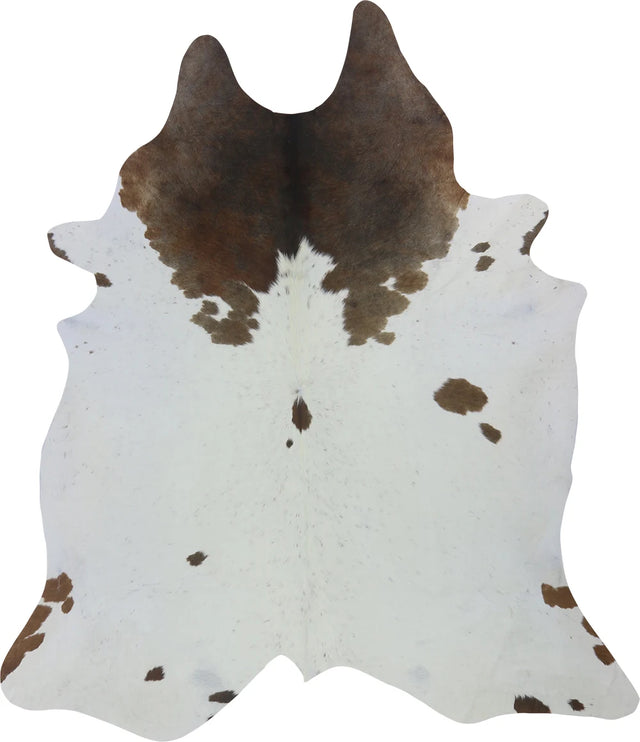 COWHIDE MEDIUM BROWN & WHITE 2.5-3.4M - 235cm  205cm