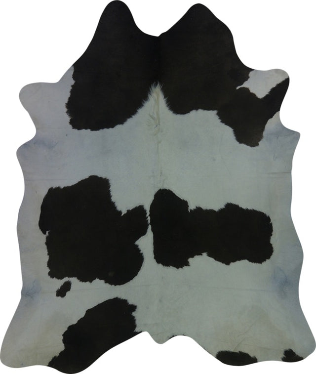 COWHIDE XL BROWN & WHITE 4-4.4M (240cm × 214cm)