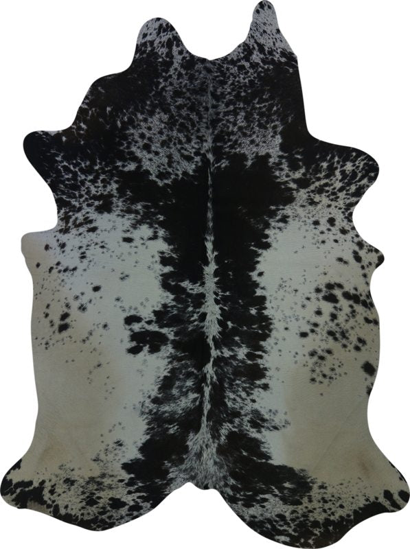COWHIDE XL BROWN & WHITE 4-4.4M (267cm × 200cm)