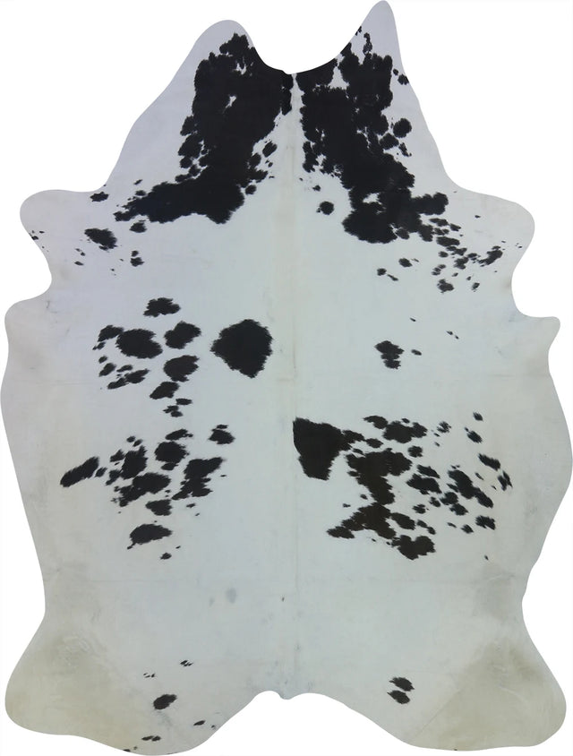 COWHIDE XL BROWN & WHITE 4-4.4M - 252cm  191cm