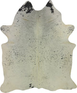 COWHIDE LARGE BLACK & WHITE SPECKLED 3.5-3.9M - 227cm  194cm