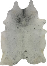 COWHIDE LARGE BLACK & WHITE SPECKLED 3.5-3.9M - 246cm  178cm