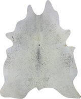 COWHIDE LARGE BLACK & WHITE SPECKLED 3.5-3.9M - 256cm  210cm