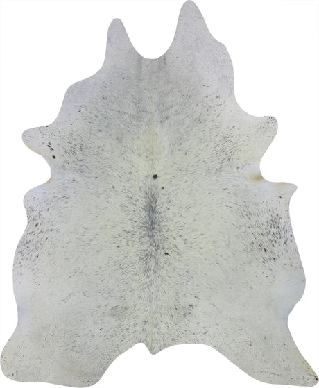 COWHIDE LARGE BLACK & WHITE SPECKLED 3.5-3.9M - 256cm  210cm