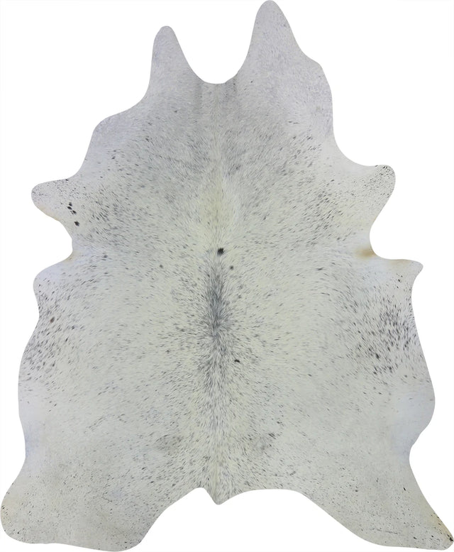 COWHIDE LARGE BLACK & WHITE SPECKLED 3.5-3.9M - 256cm  210cm