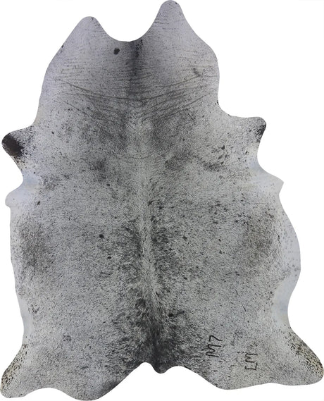 COWHIDE LARGE BLACK & WHITE SPECKLED 3.5-3.9M - 240cm  195cm