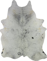 COWHIDE XL BLK & WHT SPECKLED 4-4.4M - 257cm  196cm
