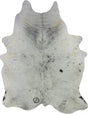 COWHIDE XL BLK & WHT SPECKLED 4-4.4M - 257cm  196cm