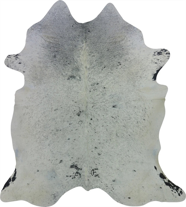 COWHIDE XL BLK & WHT SPECKLED 4-4.4M - 238cm  218cm