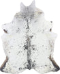 COWHIDE LARGE BROWN & WHITE SPECKLED 3.5-3.99M - 246cm  200cm