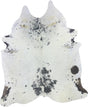 COWHIDE LARGE BROWN & WHITE SPECKLED 3.5-3.99M - 229cm  195cm