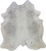 COWHIDE LARGE BROWN & WHITE SPECKLED 3.5-3.99M - 222cm  202cm